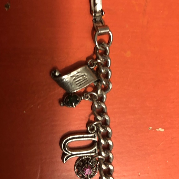 Vintage Sweetheart Charm Bracelet WILL YOU BEE MY SWEETHEART symbols message - Picture 7 of 9